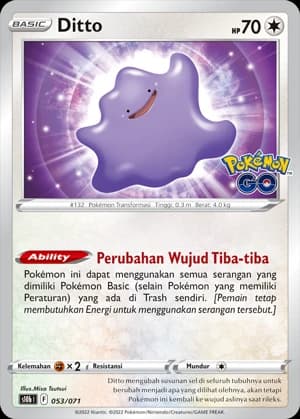Pokémon TCG: Pokémon GO